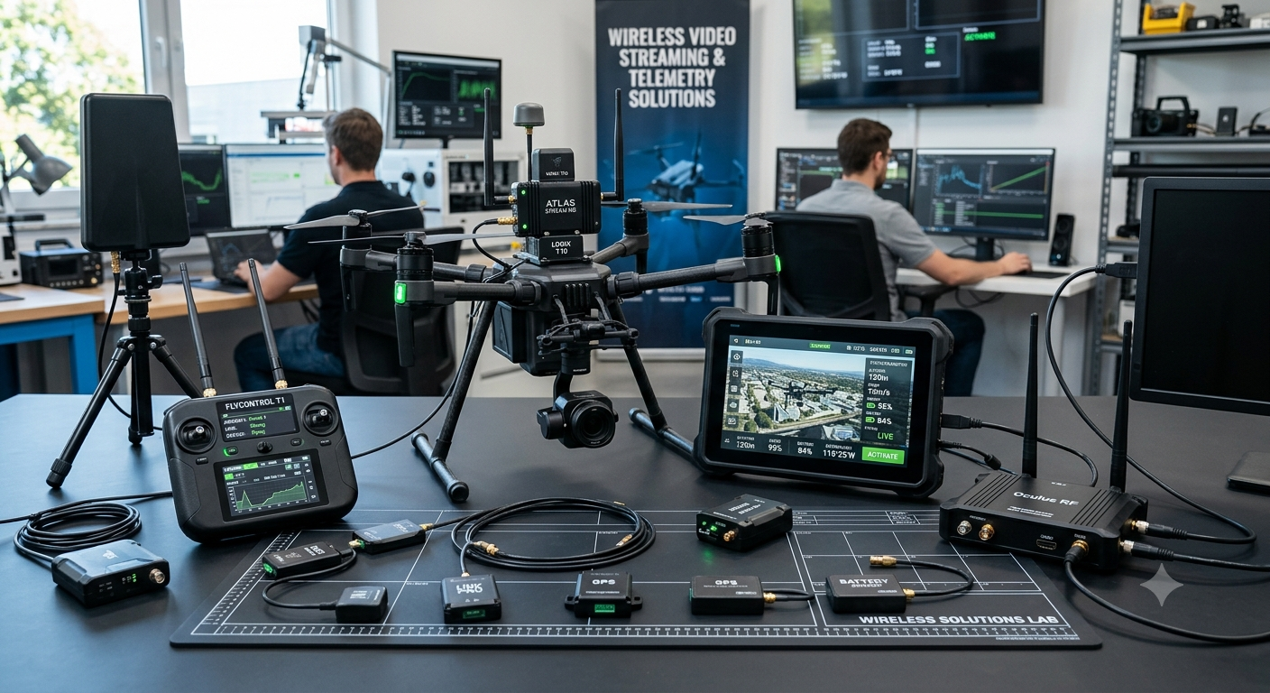 Wireless Video Streaming Solutions and Telemetry Products